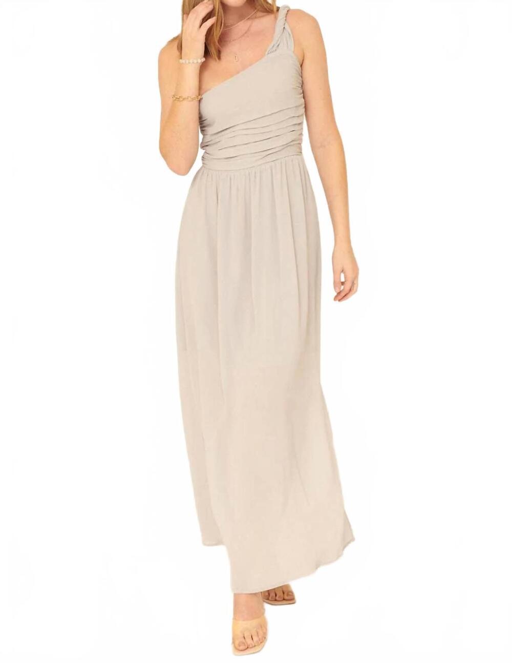 NEW PROMESA matilde maxi dress in grey